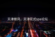 天津楼凤，天津花式spa论坛